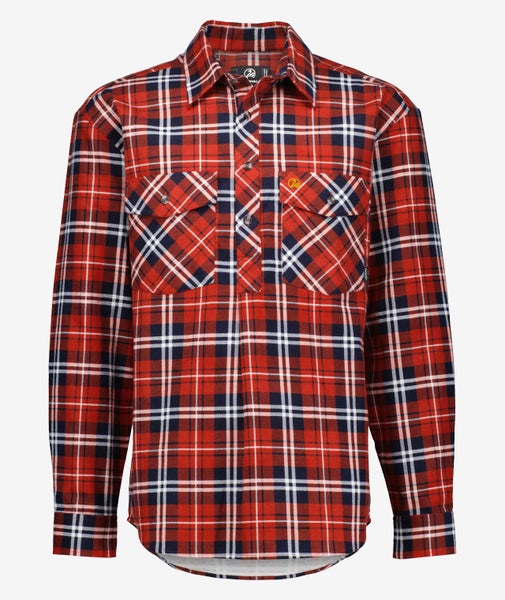 Swanndri Egmont Closed Front Shirt Twin Pack - Sizes S to 3XL - Assorted Colours Carousel 5