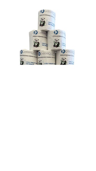 Eco-Friendly Bamboo Toilet Paper – 2 Ply, 400 Sheets (48 Rolls/Carton) Carousel 1