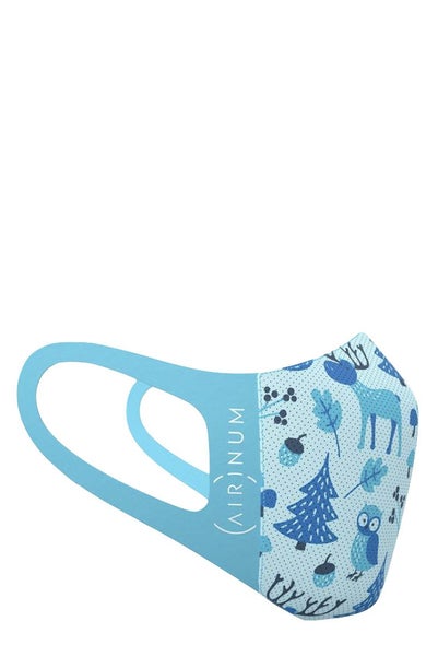 Airinum Lite Air KN95 Kids Face Mask Wild Blue Carousel 2