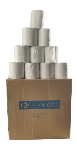 Bulk Toilet Paper – 2 Ply, 400 Sheets (48 Rolls/Carton) Carousel 1