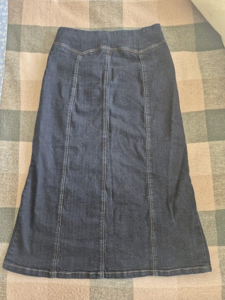 Briarwood Denim Midi Skirt Winter 2563617468714499114