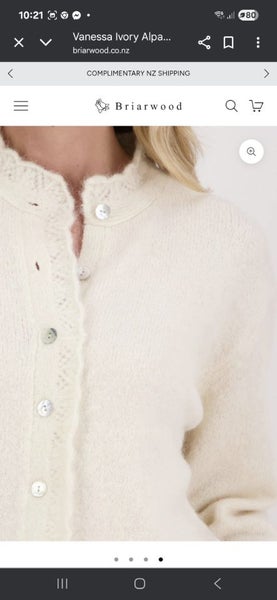 Briarwood Alpaca/Wool Blend Winter 25 Cardigan63617469328515112