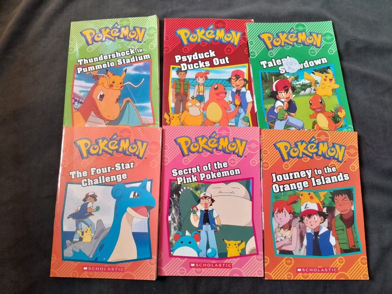 X6 Pokemon Paperback Books Carousel 2