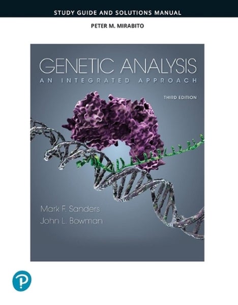Student Study Guide and Solutions Manual for Genetic Analysis by Mark Sanders - Carousel 1