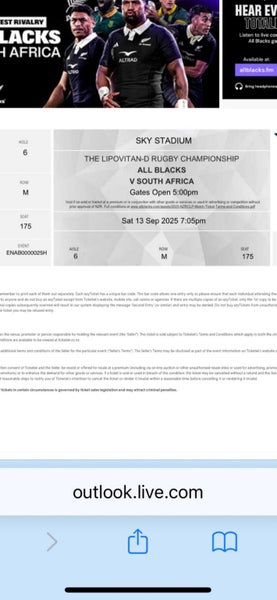 All Blacks vs South Africa Wellington sept 13 Carousel 2