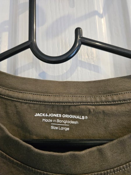 Jack & Jones originals t-shirt, Olive, size L Carousel 2