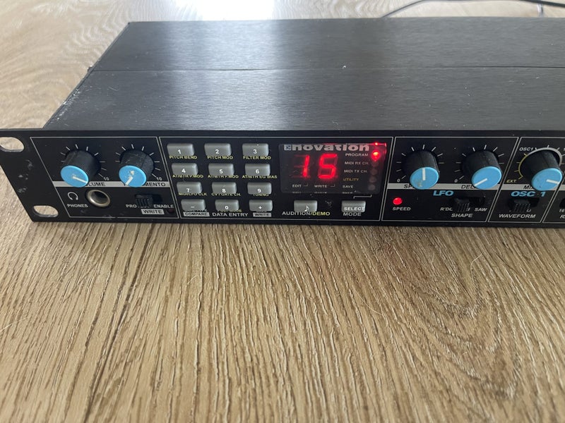 Novation Bass Station Rack – Analogue 1U Synth Module (used) Carousel 1