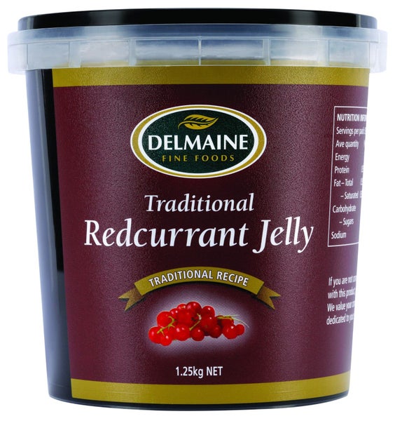 Delmaine Redcurrant Jelly. 1.25kg. Carousel 1