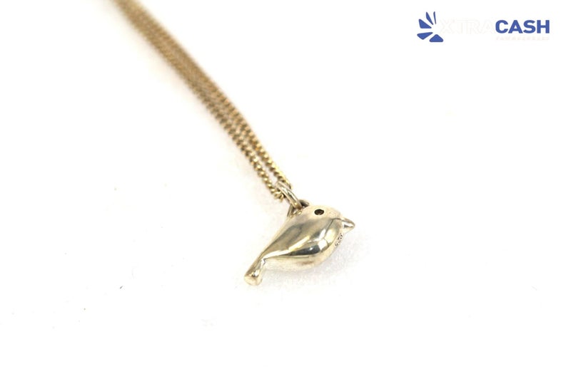 Sterling Silver Bird Pendant And Chain Carousel 1