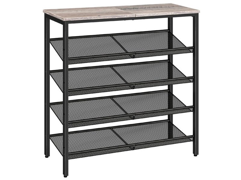 5 Tier Heavy Duty Shoe Storage Rack Carousel 1