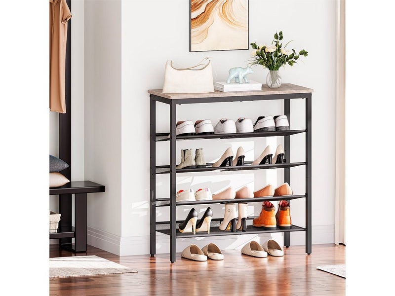 5 Tier Heavy Duty Shoe Storage Rack Carousel 2