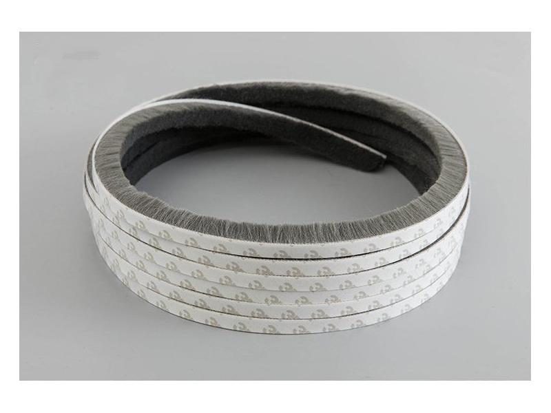 10M Brush Strip Self Adhesive Door WeatherStripping Window Sealing Strip Carousel 1