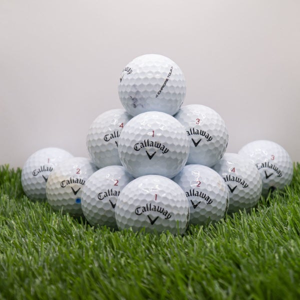 20 Callaway Chrome Tour White Precurrent Models B/Practice Grade Carousel 1
