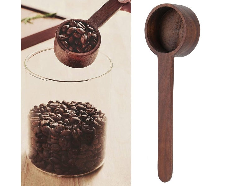 Wooden Coffee Measuring Spoon Kitchen Soup Measuring Tablespoon Tool for Coff Carousel 5