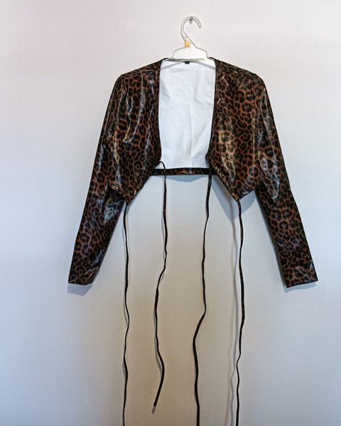 VINYL SHORT JACKET SIZE L Carousel 2