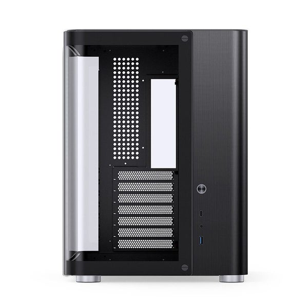 Jonsbo TK-2 Black ATX Hyperboloid Glass Mid-Tower Case Black Carousel 9