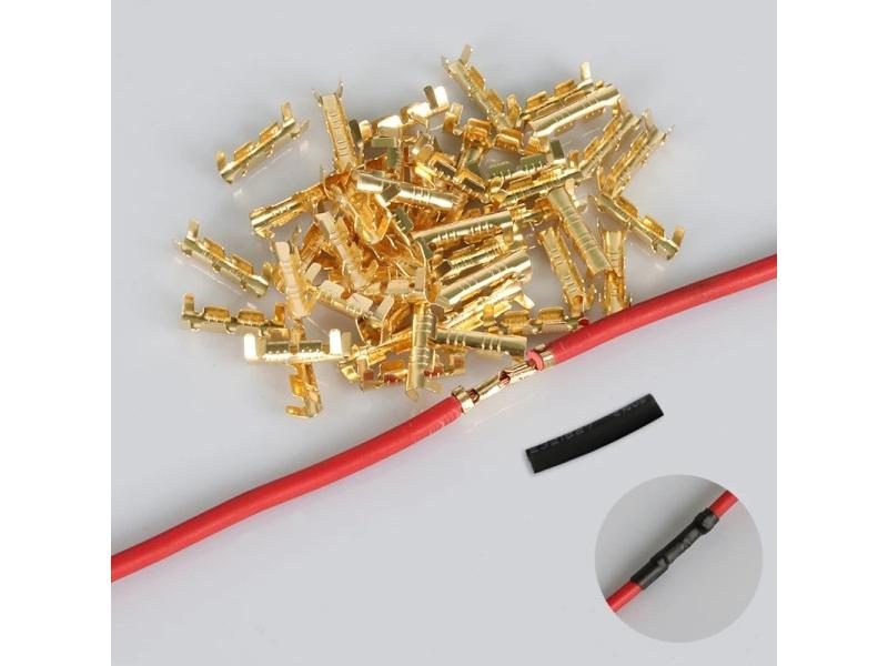 52/200pcs 453 U-Terminal Lug Wire Butt Joint Cold Terminal Fascia Of Small Carousel 1