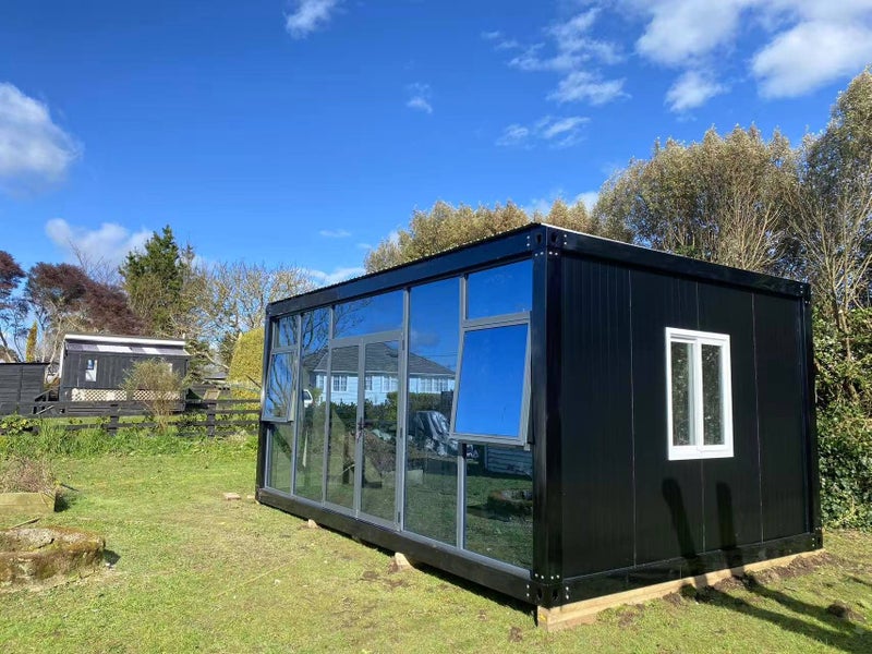 [SPECIAL OFFER] 6*4m Glass Wall PORTABLE UNIT / CABIN/BUILDING/TINY HOUSE/BACHES Carousel 2