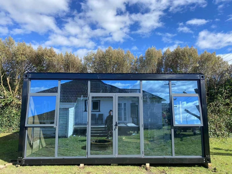 [SPECIAL OFFER] 6*4m Glass Wall PORTABLE UNIT / CABIN/BUILDING/TINY HOUSE/BACHES Carousel 1