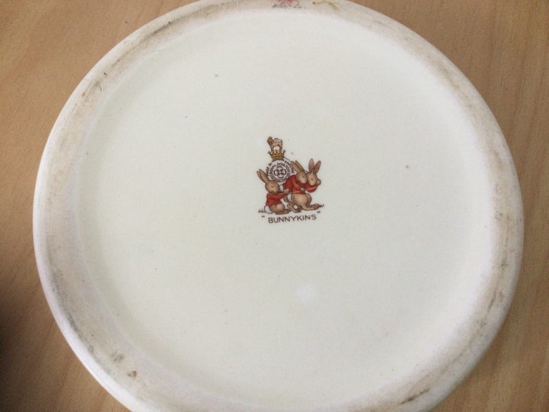 Bunnykins Bowl and cup Carousel 2