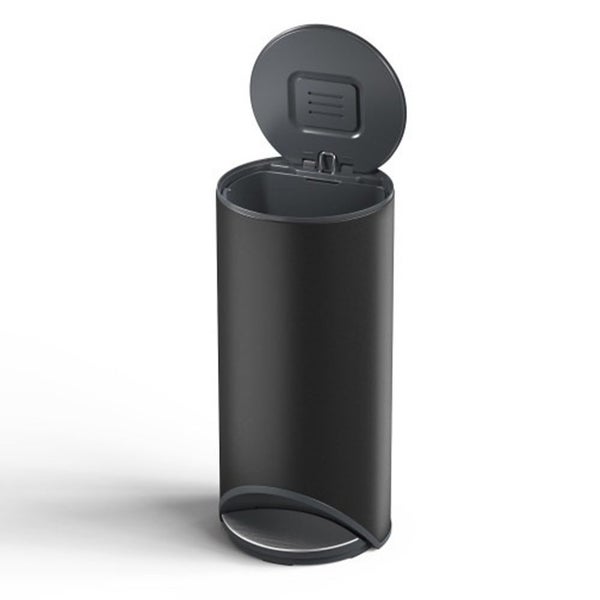 Joseph Joseph Arc 30L Easy Push Pedal Bin Carbon Black Carousel 2