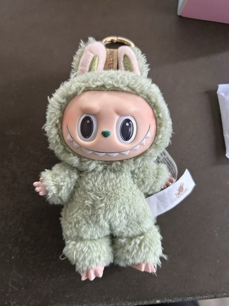 Pop Mart Labubu The Monsters Exciting Macaron Green Grape Plush (Opened Box) Carousel 2