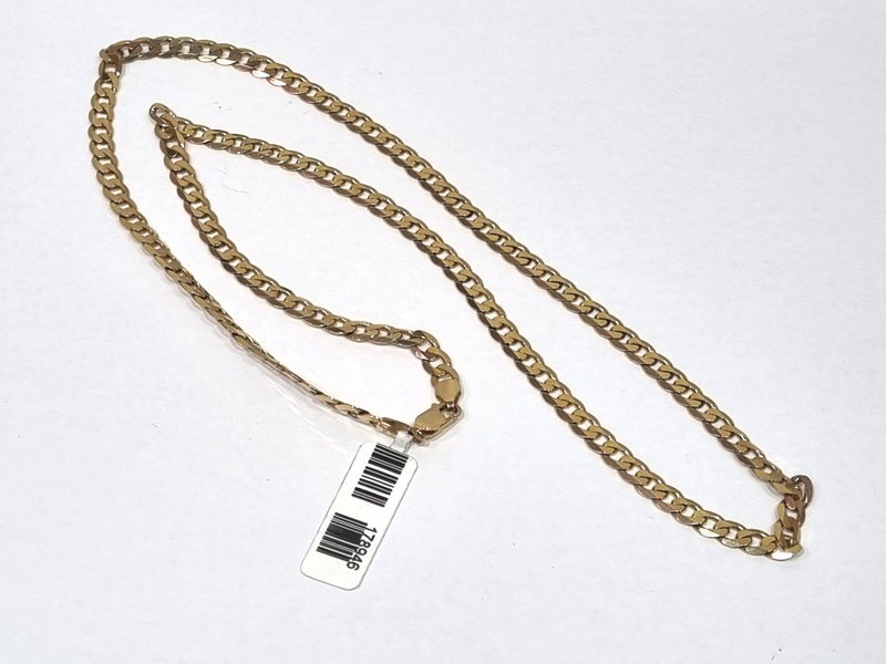 Valued $8,000 - 9ct YG Chain - TW 21.3gms Carousel 2