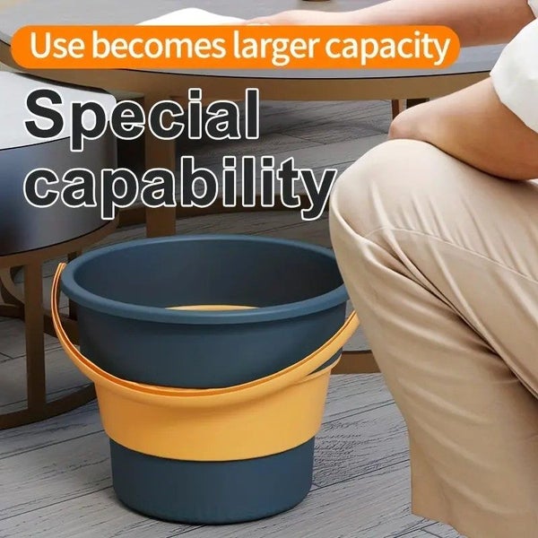 NEW new Collapsible laundry Bucket Cleaning Bin Mop baskets*Hot SALE Carousel 1