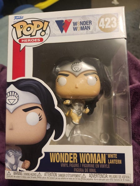 Funko Pop Vinyl - Wonder Woman-White Lantern (Wonder Woman 80 Anniversary) #423 Carousel 1