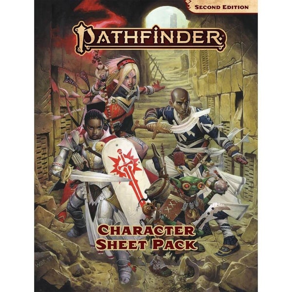 Pathfinder Second Edition: Advanced Player's Guide Character Sheet Pack64463839062786110