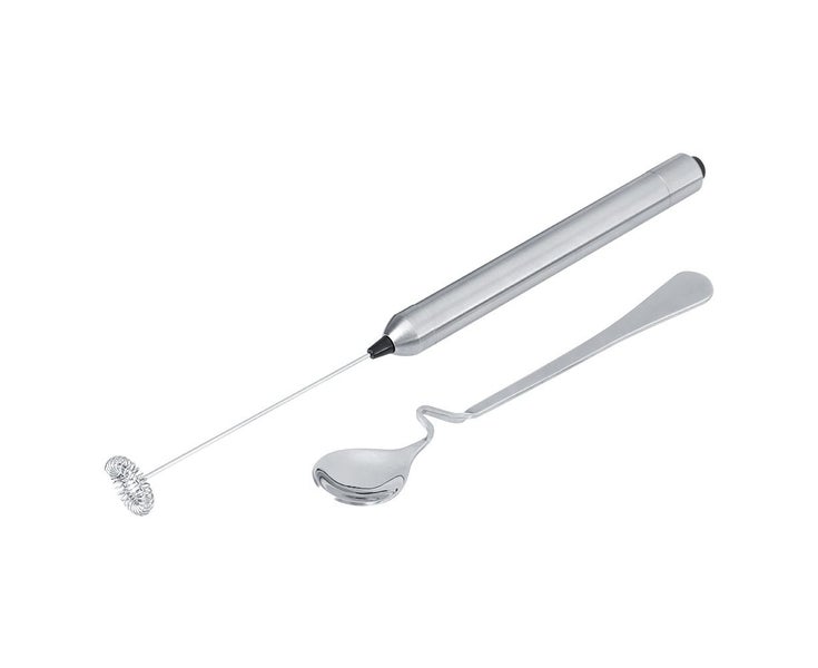 Kitchen Stainless Steel Handheld Battery Operated Electric Coffee Milk Frothe Carousel 1