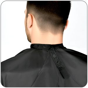 Hair Cutting Cape with Adjustable Snap Closure Barber Cape Large Size Carousel 2