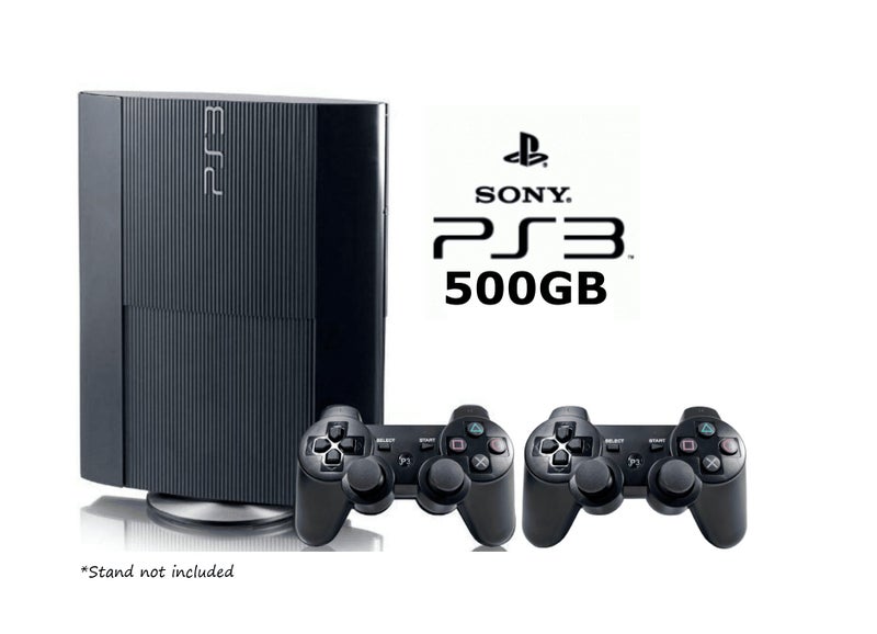 PS3 Super-Slim 500GB Premium Console + 2 Controllers Carousel 1