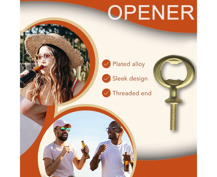 Zinc alloy long rod threaded wine bottle opener color variety of good kitchen Carousel 5