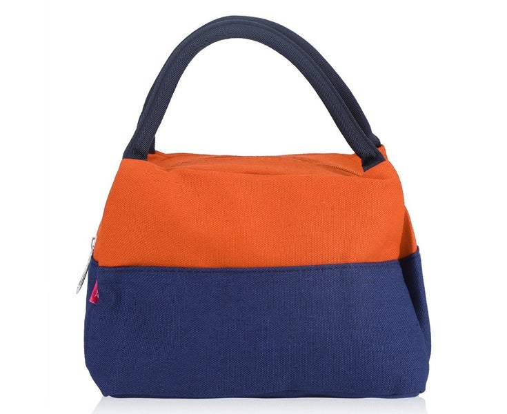 Portable Insulated Canvas Lunch Bag Tote Handbag Food Storage Container (Oran Carousel 1