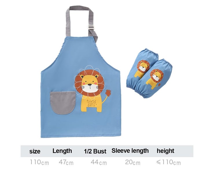 Kids Apron Â¨C Cooking Baking Crafts Art Gardening - Toddler Children Boys and Carousel 2