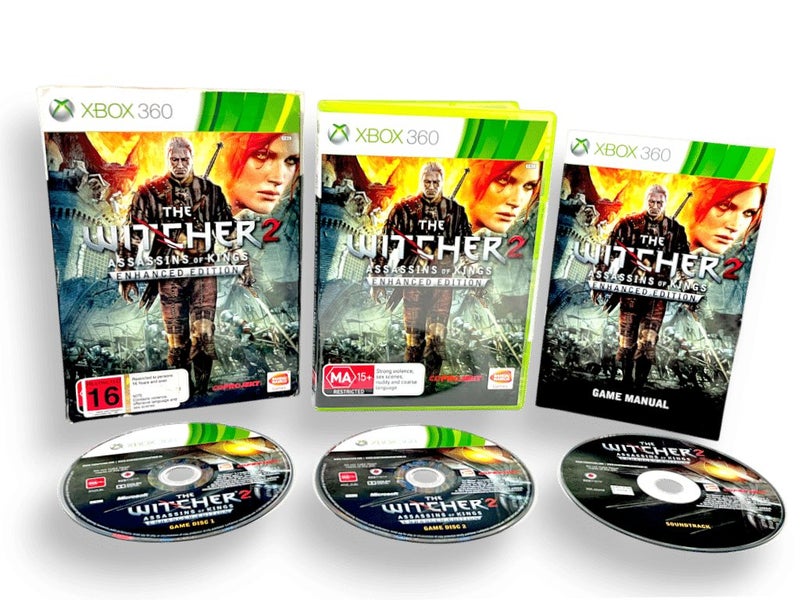 The Witcher 2: Assassins of Kings ENHANCED EDITION (XBox 360) *BOXED COLLECTO... Carousel 1