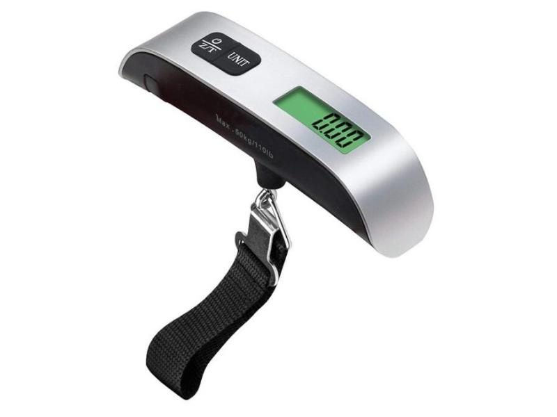Luggage Scale 110lb 50kg Digital Handheld Portable Hanging Baggage Scale For Carousel 1