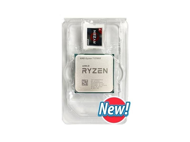 AMD New Ryzen 7 5700X R7 5700X 3.4GHz 8 Core 16 Thread CPU Processor 7NM L3=32M Carousel 1