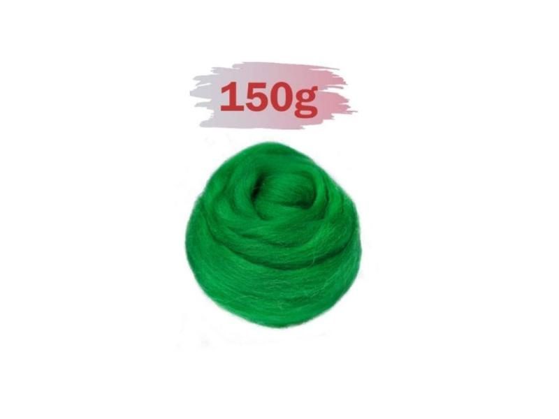 MIUSIE 150g Needle Felting Wool Wool Felting Wool Roving Wool Fibre For Needle Carousel 1
