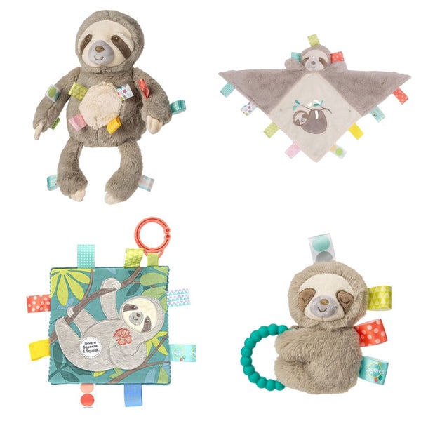 Mary Meyer Taggies Molasses Sloth Character Blanket Carousel 6