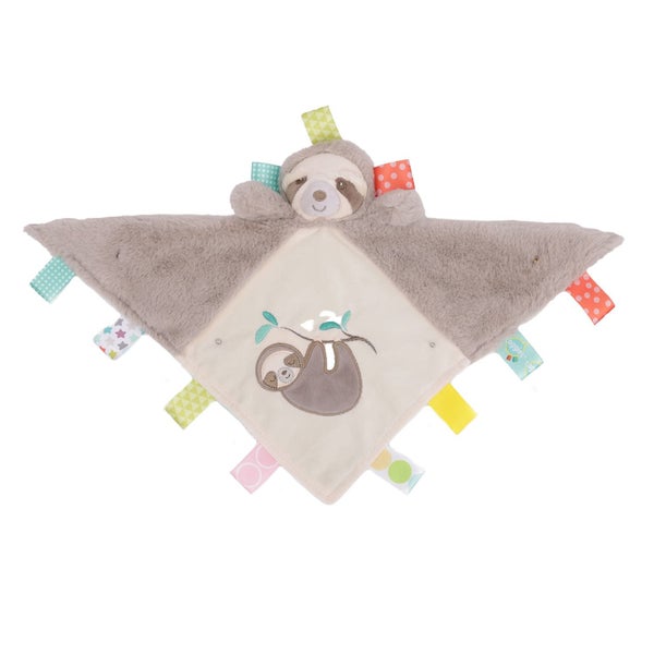 Mary Meyer Taggies Molasses Sloth Character Blanket Carousel 1
