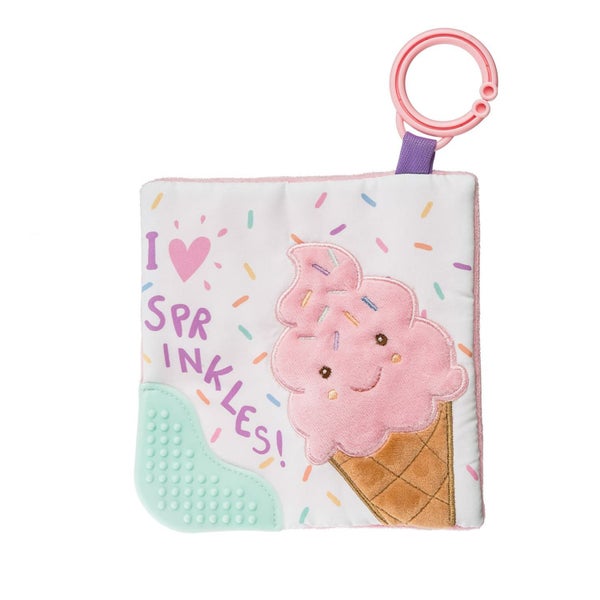 Mary Meyer Sweet Soothies Ice Cream Crinkle Teether Carousel 1