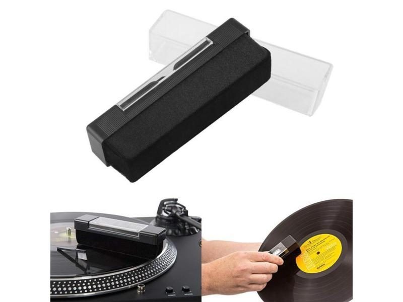 1 Set Anti Static Vinyl Record Cleaner Dust Remover Brush For Phonograph Carousel 1