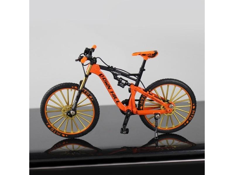 1:10 New Mini Finger Mountain Alloy Bicycle Diecast Simulation Model Miniature Carousel 1