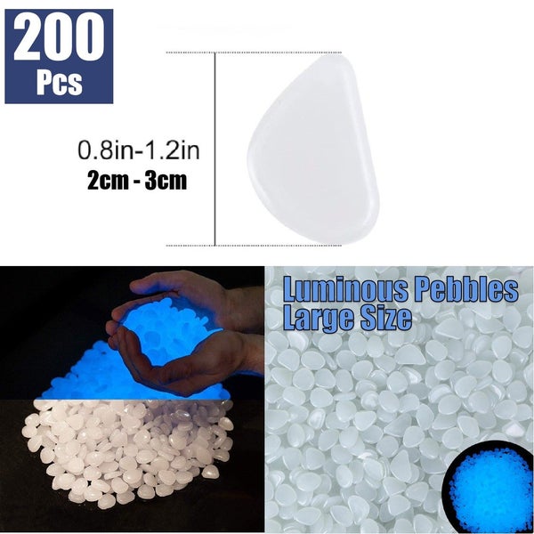 Fish tank Rocks aquarium Decor Glow Pebbles *Local Clearance* Carousel 1