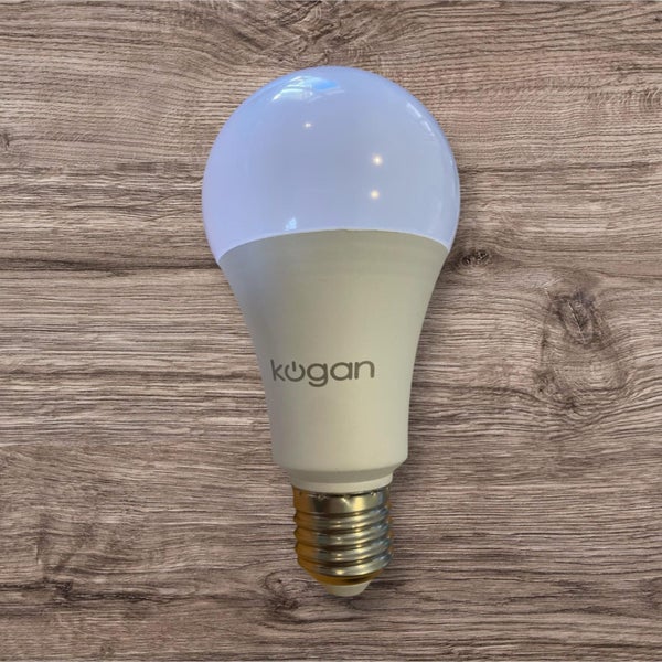 KOGAN SMARTERHOMET 10W COLOUR & WARM/COOL WHITE SMART BULB (E27) 2 Pack Carousel 1