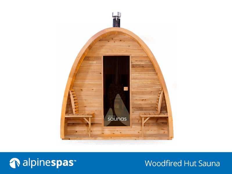 WOOD FIRED HUT SAUNA - 8 PERSON OUTDOOR TRADITIONAL FINNISH SAUNA Carousel 2