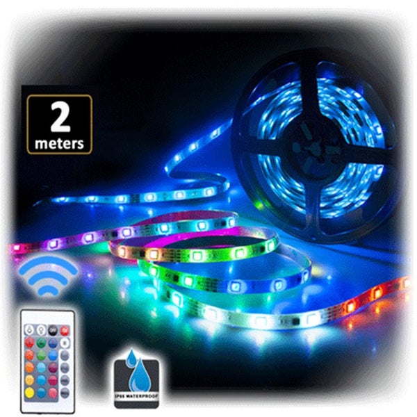 Sansai GL-LS022 2M RGB LED Strip Light / USB [GL-LS022] Carousel 2