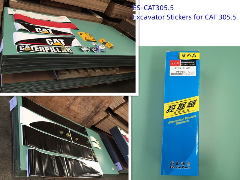 Digger Stickers for CAT305.5 320 312 /DH55 /EX60 100 ZAX200 PC60 120 SH120 /SK60 Carousel 1